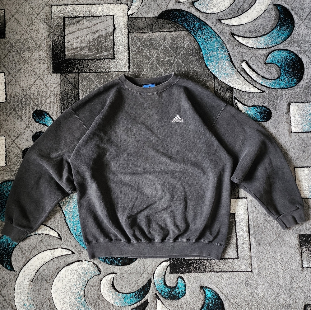 Y2K Adidas Team Mens Crewneck